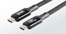 高速データ転送USB 20Gbps（USB4 Gen2×2）に対応！高品質なType-Cケーブル