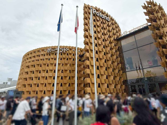 美と技術の融合！ポーランドパビリオン「創造の波（The Wave of