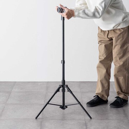 地面に置くだけで自動開脚！超時短＆軽量カメラ三脚｜Infoseekニュース