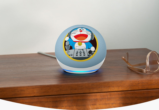 Amazon、日本限定販売のEcho Dot（第5世代）ドラえもんエディションを