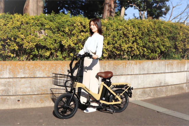 免許不要のママチャリ型、こがない自転車！「MOPERO 4U」を3月14日より 