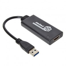 パソコンのUSBポートから映像出力を可能にするUSB3.0（2.0）-HDMI変換アダプタ