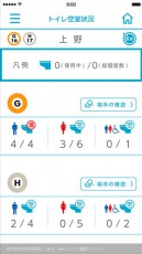 東京メトロが公式アプリ内でトイレの空室状況提供サービスを開始