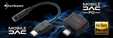 お手頃価格でPCでもPlayStation 4でも使えるディラックのSharkoon製 USB Type-C接続のDAC 2モデル「 MOBILE DAC」「 MOBILE DAC PD」