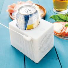 モバイルバッテリーで動く！缶をキンキンに保冷「USB CanCooler」