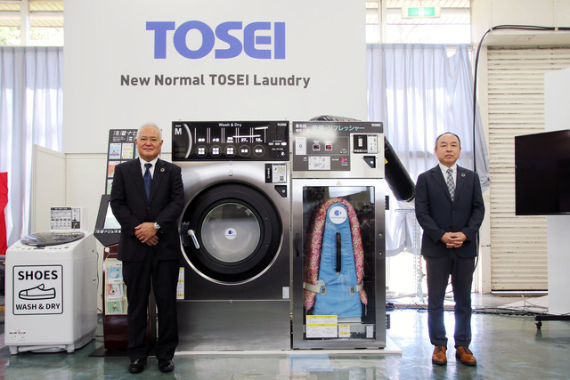 敷布団は干すから「高温スチーム除菌・消臭・乾燥」へ！TOSEI展示会