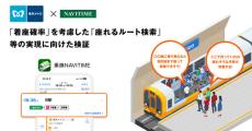 東京メトロで「座れるルート検索」を　車両データから着座確率を推定、ナビタイムと共同検証