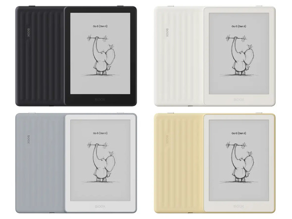 MEEBOOK P6 Androidタブレット 16GB　電子ペーパー モノクロ電子ペーパーの6型Androidタブレット「BOOX Go6 Gen2」発売 3