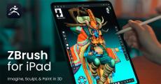 「ZBrush」がiPadにやってきた　Apple Pencilで直感的に3Dモデリング可能に　無料版も提供