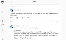 Bluesky、MetaのThreadsに公式アカウント作り自己紹介