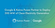 Google、Kairos Powerと原子炉電力購入の契約　「AI開発の加速に役立つ」