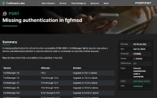 Fortinet、悪用されたFortiManagerのゼロデイ脆弱性について公表