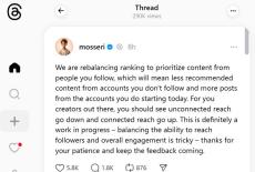 MetaのThreads、「おすすめ」コンテンツのランキング変更