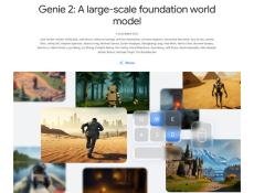 Google DeepMind、インタラクティブな3D世界を作るAI「Genie 2」発表