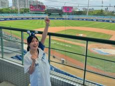 元エースチアが台湾プロ野球の始球式に登場、滝谷美夢の魅力が台湾にも気付かれ始める