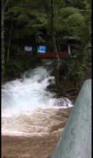 「自然の脅威」「恐ろしい…」　岩手県の鍾乳洞、台風で激しく水が流れ出す様子におののく声