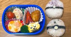 「息子のお弁当」　不器用なパパが作った“ポケモン弁当”が半年で目まぐるしい進化！　ポケモンがご飯からぬくっと顔出す姿に「クオリティー高い」