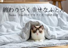 “猫のような手触りのコタツ布団”だと……！　ニッセン「猫Feel」新作がネコ好きのハートをキャッチ