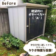 庭に置かれた“普通の物置” → DIYで“まさかの姿”に大変貌　「え？物置ですか？」「すごすぎ」