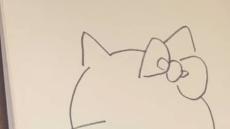 82歳のおばあちゃんが“ハローキティ”を描いてみたら……「もう最高です