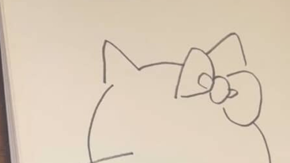 82歳のおばあちゃんが“ハローキティ”を描いてみたら……「もう最高です