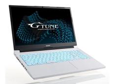 G-Tune、白色デザイン筐体を採用した15.6型ゲーミングノート「G-Tune P5」新モデル