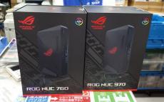 ASUSの小型ゲーミングデスクトップPC「ROG NUC」が店頭に並ぶ