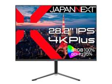 JAPANNEXT、4K＋解像度に対応した28.2型液晶ディスプレイ