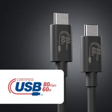 エレコム、「USB4 Ver2.0」対応のUSBケーブルを発表　240W充電対応ケーブルも