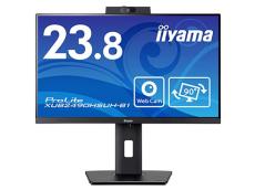 iiyama、Windows Hello対応カメラを備えた23.8型フルHD液晶ディスプレイ