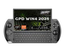 天空、スライドキーボード搭載6型ポータブルゲーミングPC「GPD WIN4 2025」の取り扱いを開始