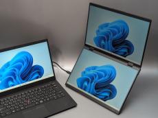 14型（16：10）×2で実用性が増したサンコーの2画面モバイルディスプレイ「DMAC24HBK」を試す