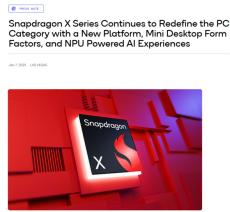 Qualcommが廉価版SoC「Snapdragon X」を発表／Google Workspaceが3月から値上げ　追加料金なしでGeminiが利用可能に