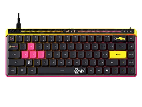 ASUS、ラピッドトリガーに対応した65％ゲーミングキーボード｜Infoseek