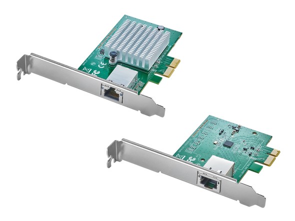 GH-EL100RD 有線LAN PCI拡張カード アイ・オー、PCI Express接続の10G／2.5G対応有線LANカード2製品を6月