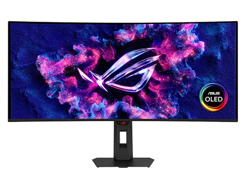 ASUS、280Hz駆動に対応した34型ウルトラワイド有機ELゲーミング