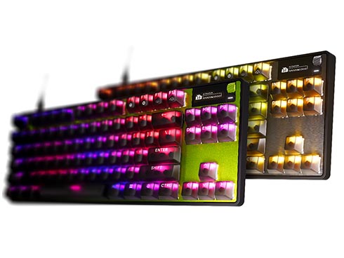 SteelSeries、ラピッドトリガー対応テンキーレスゲーミングキーボード