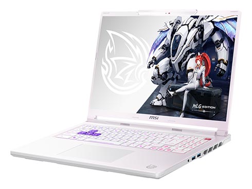 MSI、16型ゲーミングノート「Crosshair A16 HX」に“ステラホワイト