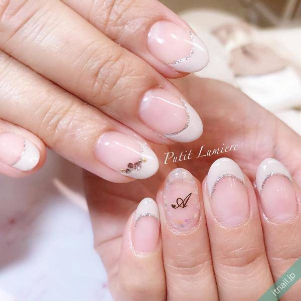 ネイルチップ イニシャル追加無料 指輪ネイル 2c0ffd5b8d19706acb6ca12d9bca3d