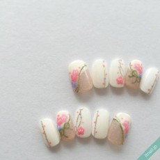 梅の花ネイルにほっこり 普段着でも使える 和 なデザイン 記事詳細 Infoseekニュース