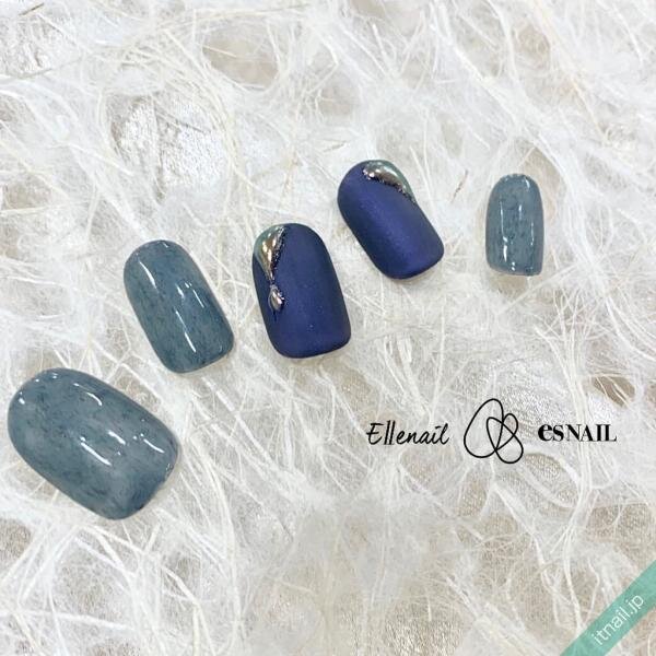 ブルー グレーのネイル でスタイリッシュな指先を作る 記事詳細 Infoseekニュース ブルー グレーのネイル でスタイリッシュな指先を作る 記事詳細 Infoseekニュース