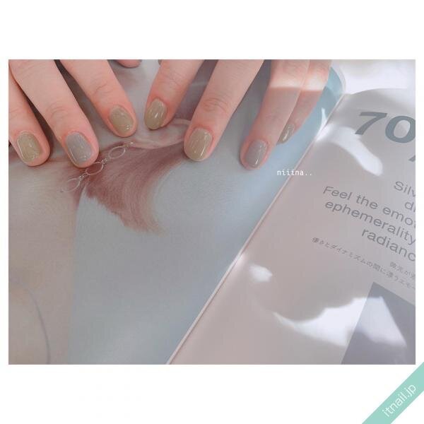 冬ネイルにぴったり グレージュを使ったシンプルデザイン特集 記事詳細 Infoseekニュース