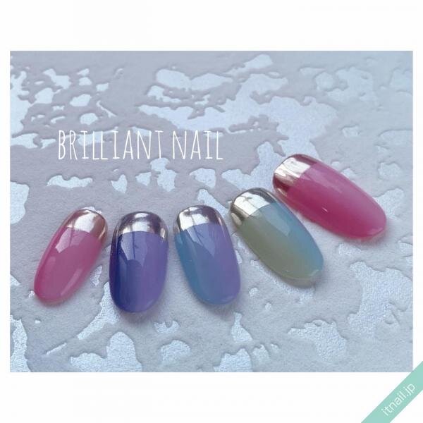 夏カラーで作る 縦グラデーションネイル 集 人気デザインを色別にチェック 記事詳細 Infoseekニュース