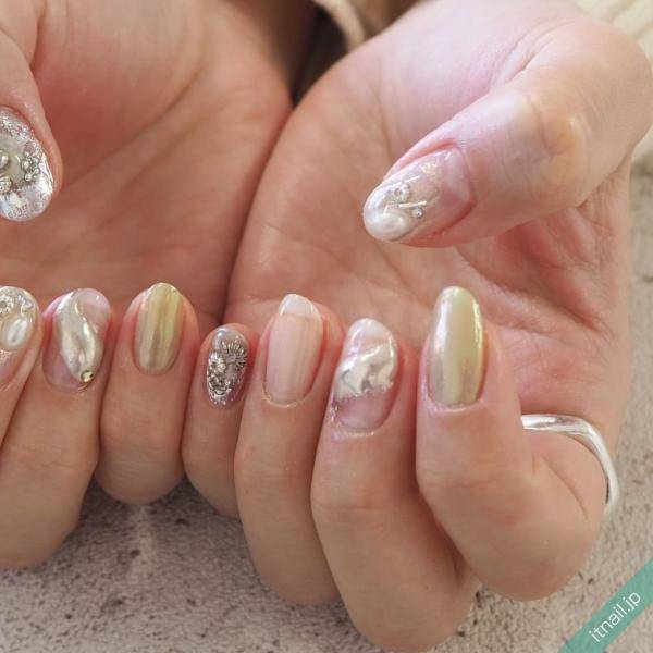 清潔感 よし W シアーなパールカラーネイル で手元美人に 記事詳細 Infoseekニュース