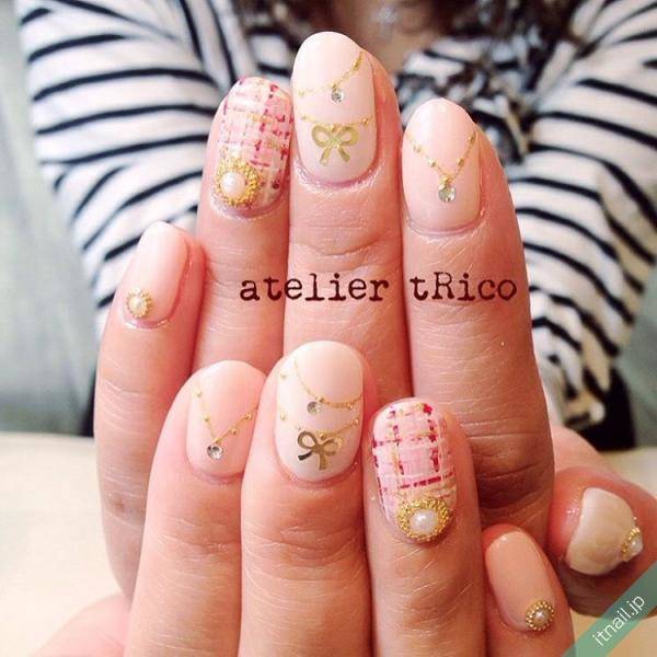 ネックレスネイルで指先にジュエリー感を 記事詳細 Infoseekニュース