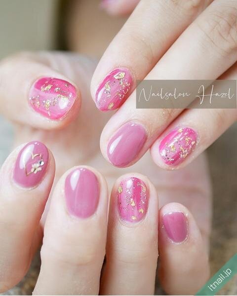 “桃の花”のピンクを纏う♡春ネイルにおすすめのデザイン10選