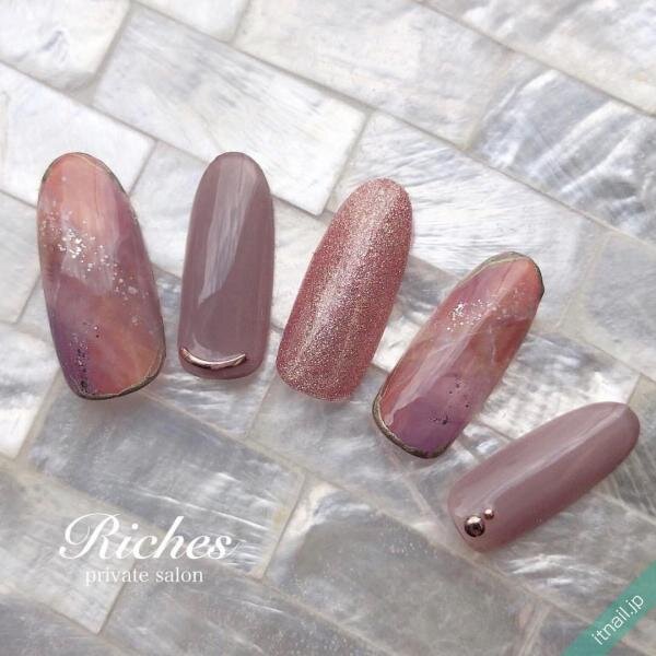 大人可愛いネイルは ピンク グレー で作る シンプルもニュアンス感もget 記事詳細 Infoseekニュース