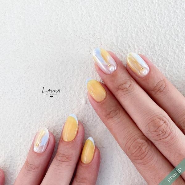 22春夏ネイルに注目 大人のイエローネイル をご紹介 記事詳細 Infoseekニュース