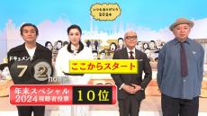 今年もやります「ドキュメント72時間　年末スペシャル2024　視聴者投票10位」　お試し企画「ここなら72時間ができる！？」も