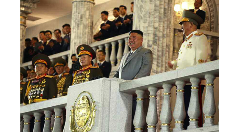 見せつけた大量殺戮兵器の進化　朝鮮労働党75周年閲兵式　その２